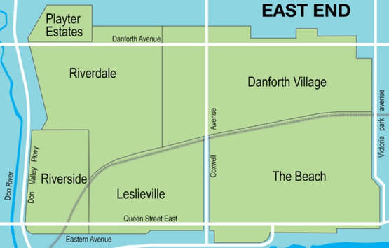 East End Map